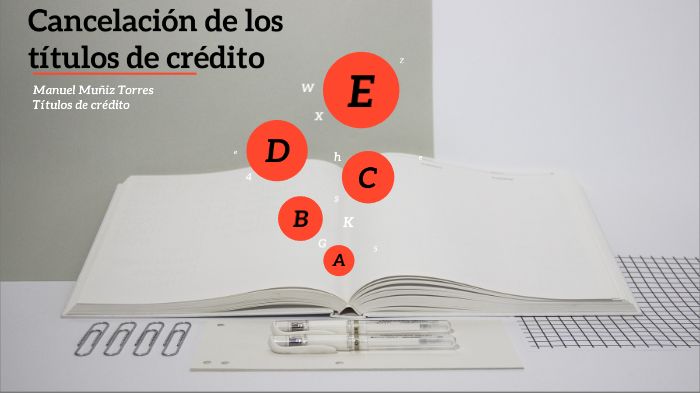 Cancelación de los títulos de crédito by Manuel Muñiz on Prezi