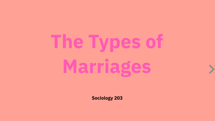 The Types of Marriages by Jessica Hall on Prezi