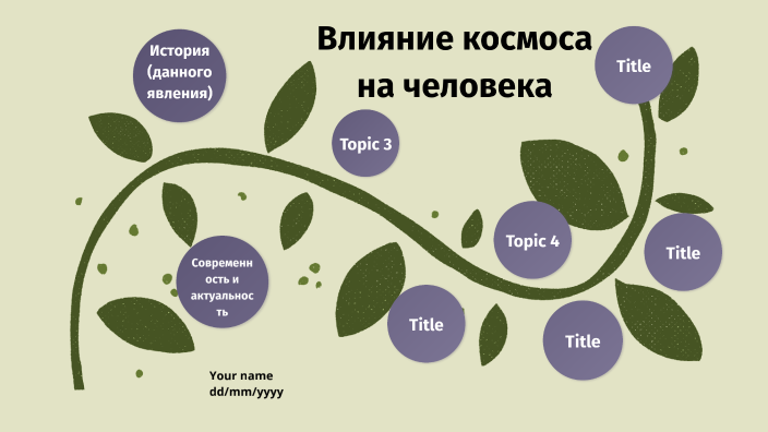 Влияние космоса на человека презентация