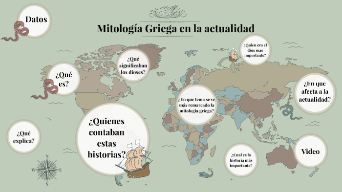 Mitología Griega en la actualidad by VALERIA ALESSANDRA CALDERON FLORES