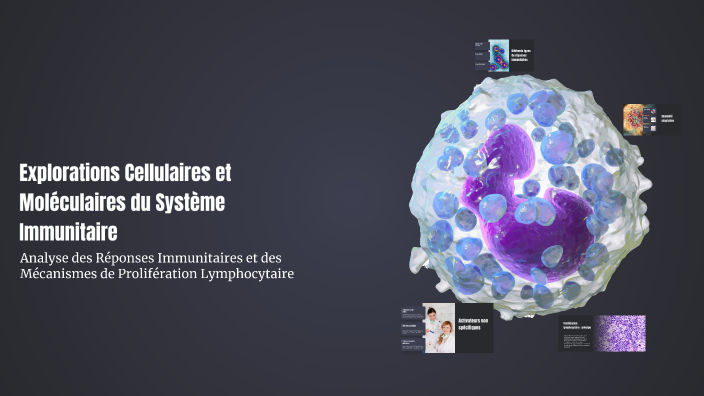 Explorations Cellulaires et Moléculaires du Système Immunitaire by ...