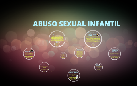 ABUSO SEXUAL INFANTIL By Angela Tibata Bernal