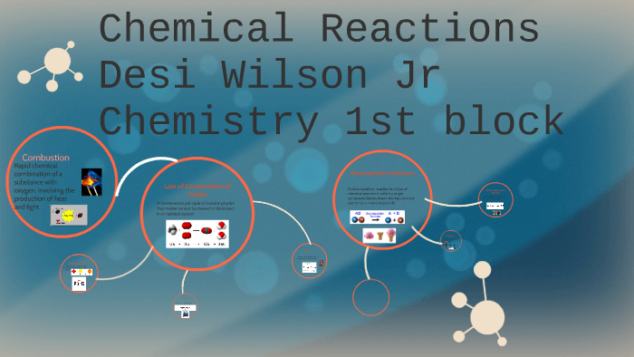 Chemical Reactions by Desi Wilson Jr on Prezi