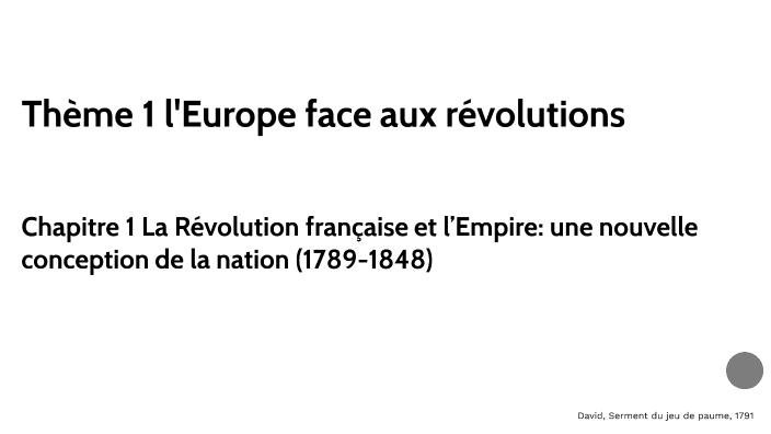 PT1 L'Europe face aux révolutions by Salma Arroume on Prezi