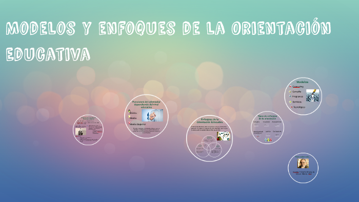 Modelos y enfoques de la Orientación Educativa by Fernanda Villegas ...