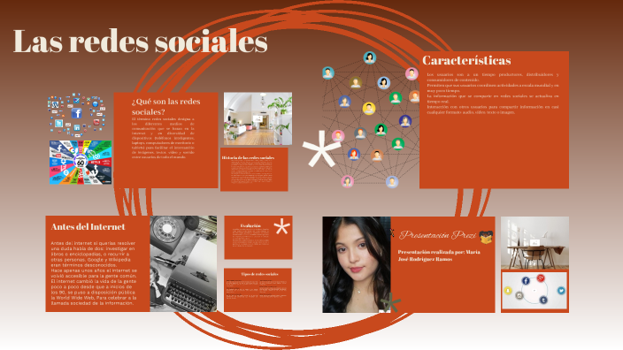 LAS REDES SOCIALES by María José Rodriguez on Prezi
