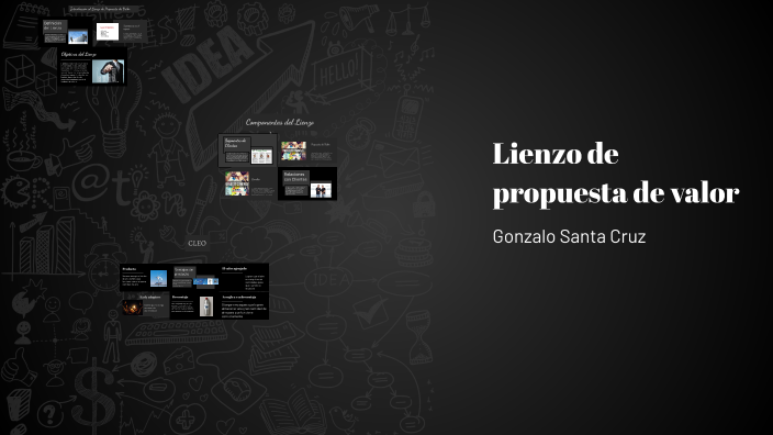 Lienzo de propuesta de valor by Gonzalo Santa Cruz on Prezi