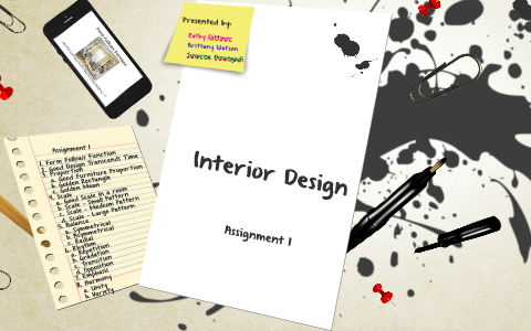 interior design institute assignment 1 examples