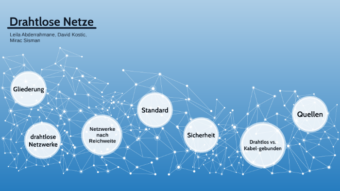 Drahtlose Netzwerke by leila abderrahmane on Prezi