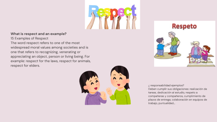 the value of respect by Mía Rebeca Díaz Domínguez on Prezi