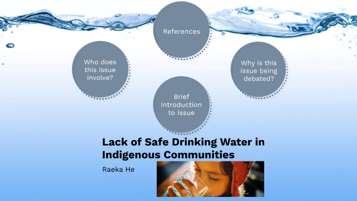 Introduction to Issue: Lack of Safe Drinking Water in Indigenous ...