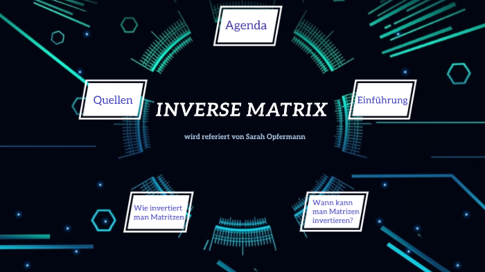 Inverse Matrix By Sarah Mia On Prezi Next