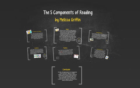 The 5 Components of Reading by Melissa Griffin on Prezi
