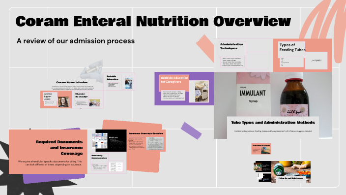 Coram Enteral Nutrition Order Form