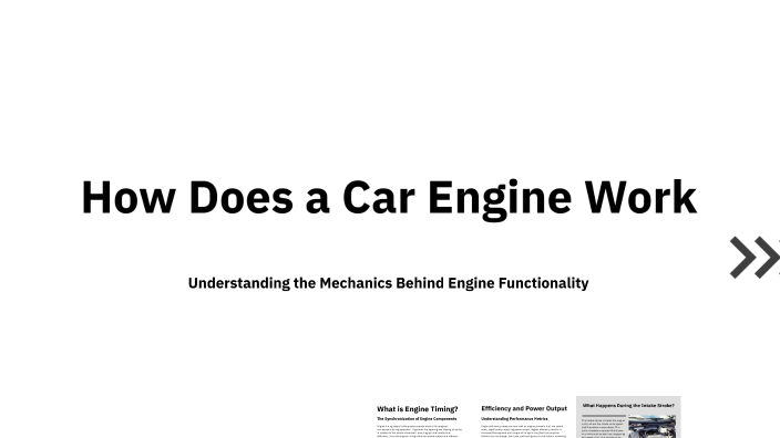 How Does a Car Engine Work by Captain Spoon on Prezi