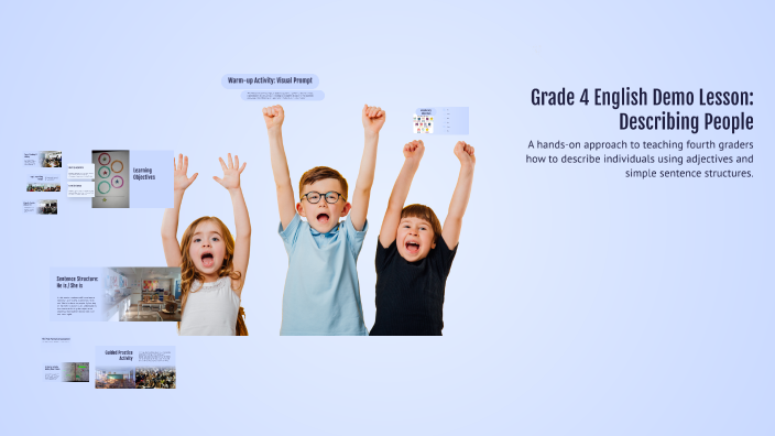 Grade 4 English Demo Lesson: Describing People by Esraa Abbas on Prezi