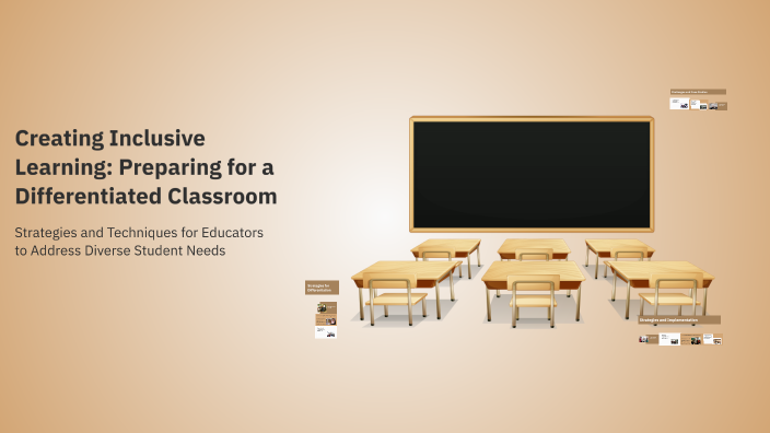 Creating Inclusive Learning: Preparing for a Differentiated Classroom ...