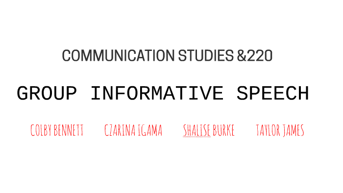 GROUP INFORMATIVE SPEECH by Czarina Igama on Prezi