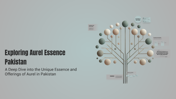 Exploring Aurel Essence Pakistan by Ali Rauf on Prezi