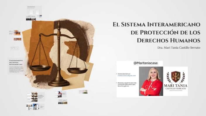 El Sistema Interamericano de Protección de los Derechos Humanos by pDra ...