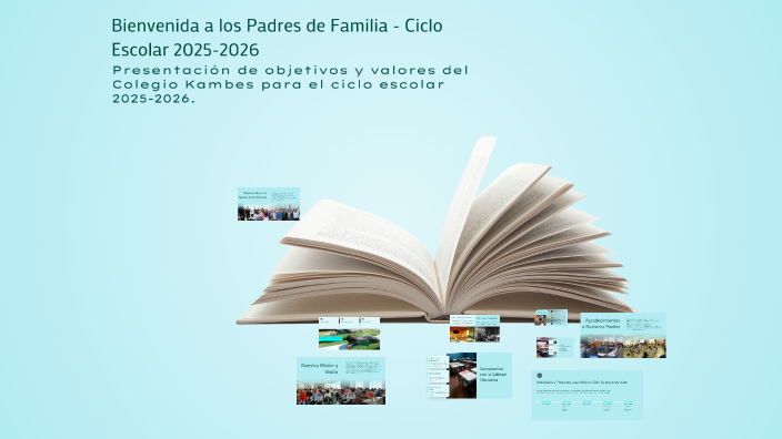 Bienvenida a los Padres de Familia - Ciclo Escolar 2025-2026 by adriana ...