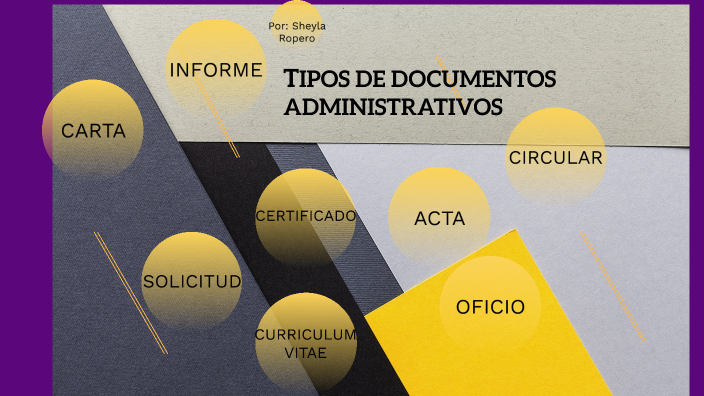 Tipos De Documentos Administrativos Image To U 7172