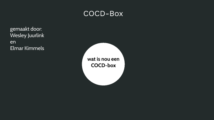 COCD-Box by wesley juurlink on Prezi