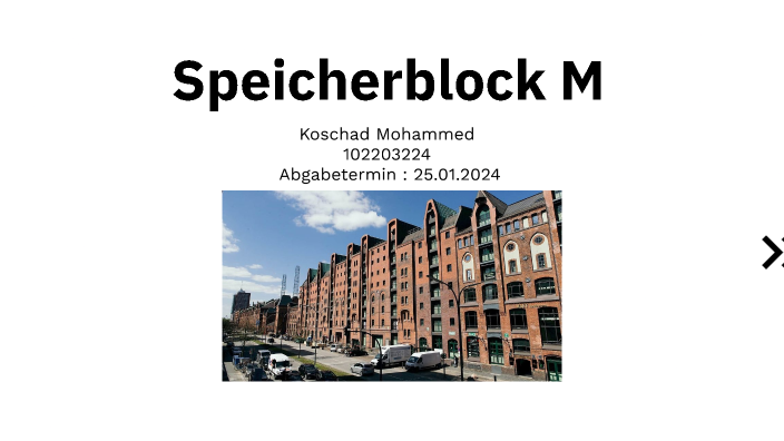 Speicherblock MM By Koschad Mohammed On Prezi