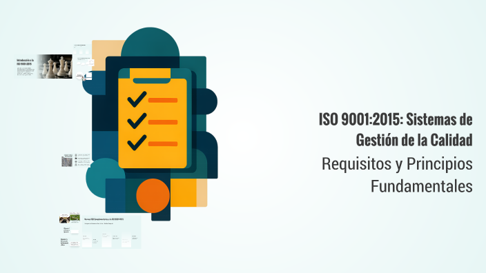 ISO 9001:2015: Sistemas de Gestión de la Calidad by Beatriz Martínez on ...