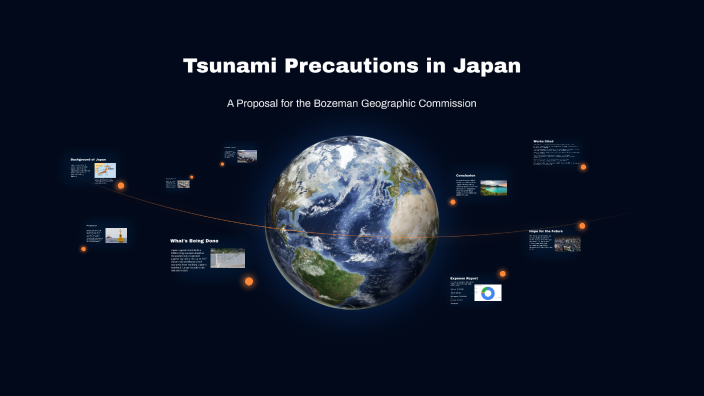 What is tsunami precautions