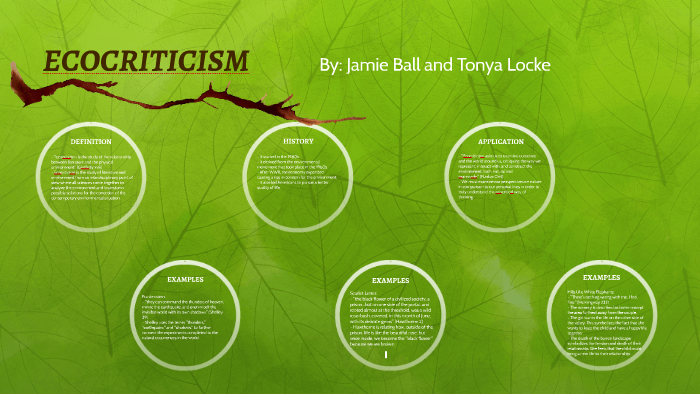ECOCRITICISM by on Prezi