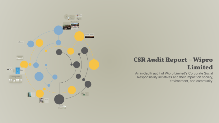 CSR Audit Report – Wipro Limited by Nirjhar Majumder on Prezi