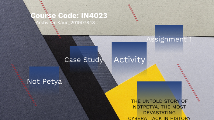 Not Petya Assignment 1 by Arshveer Kaur on Prezi