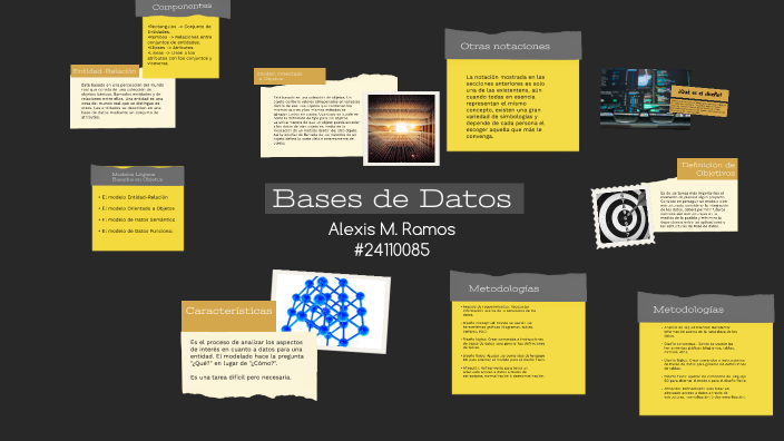 Bases de Datos by ALEXIS MORENO RAMOS on Prezi