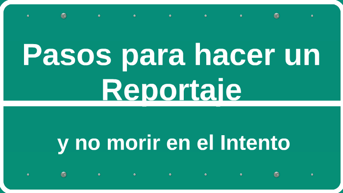 Temas para hacer un reportaje