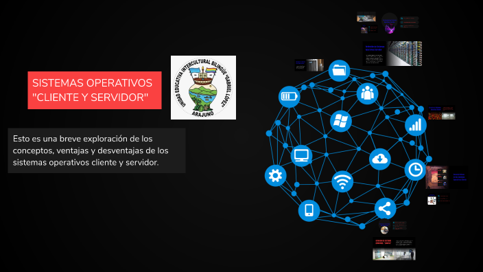 Sistemas Operativos Cliente y Servidor by Dyango Tanguila on Prezi