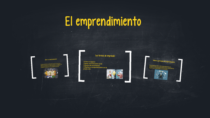 El emprendimiento by Fernando on Prezi