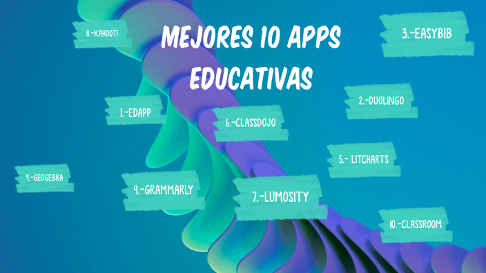 MEJORES 10 APPS EDUCATIVAS By Hector Palacios On Prezi