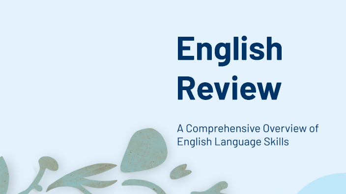 English Review by Lucy Matthews on Prezi