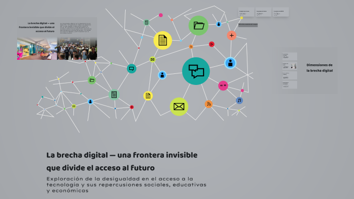 La brecha digital — una frontera invisible que divide el acceso al ...