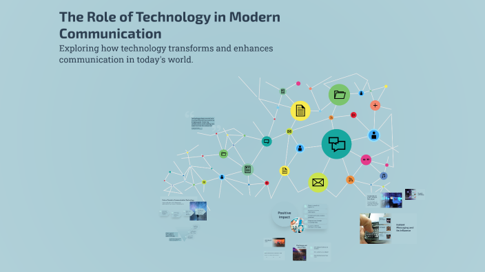 The Role of Technology in Modern Communication by mhmd ftoos on Prezi