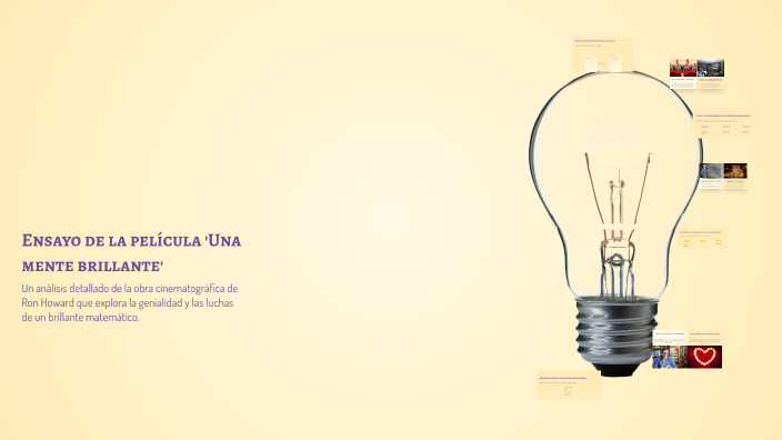 Ensayo de la película 'Una mente brillante' by María Vqz Hdz on Prezi