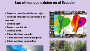 Los climas que existen en el Ecuador by Viviana Vargas on Prezi Design