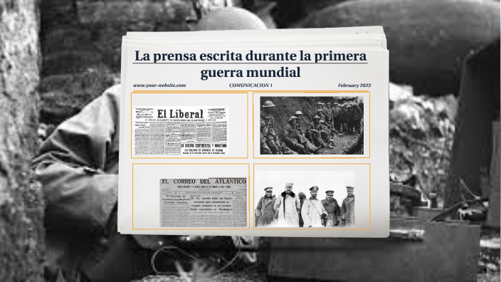 LA PRENSA ESCRITA DURANTE LA PRIMERA GUERRA MUNDIAL by Gloria Lecuona