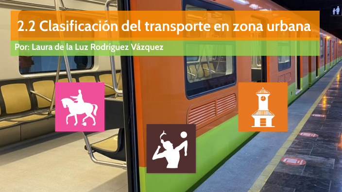 2.2 Clasificación del transporte en zona urbana by Laura de la Luz