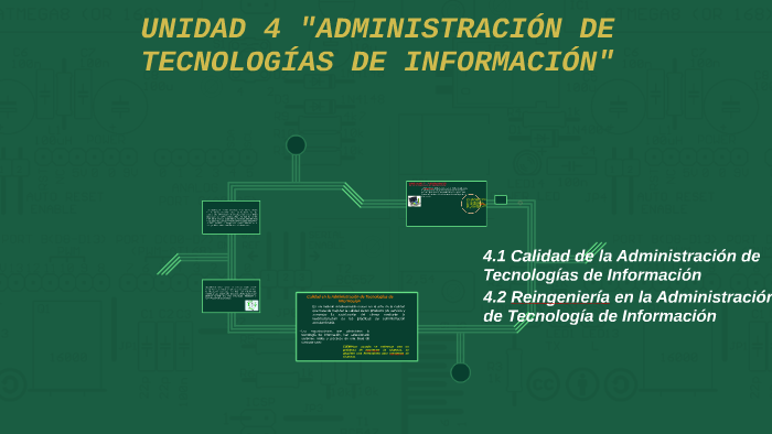 UNIDAD 4 ADMINISTRACION DE TECNOLOGIAS DE INFORMACION by Yazmin Judith