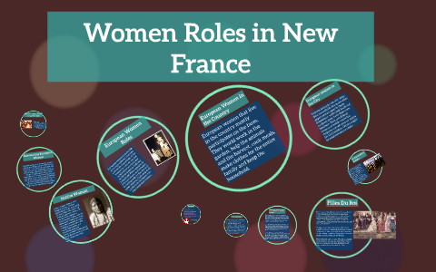 Women Roles In New France By Zeina Saifan