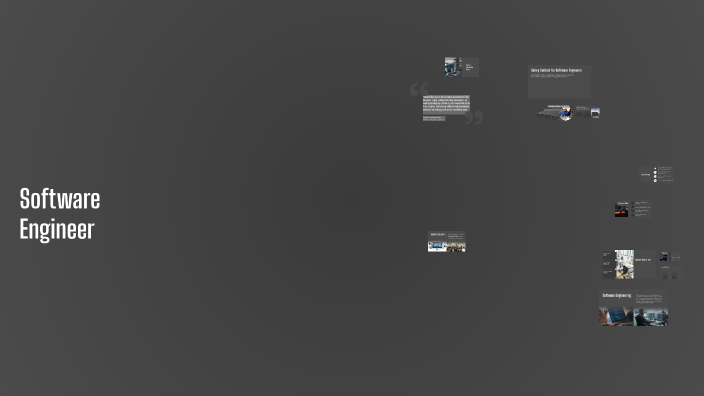 The Career Journey of a Software Engineer by Dustin Howard on Prezi