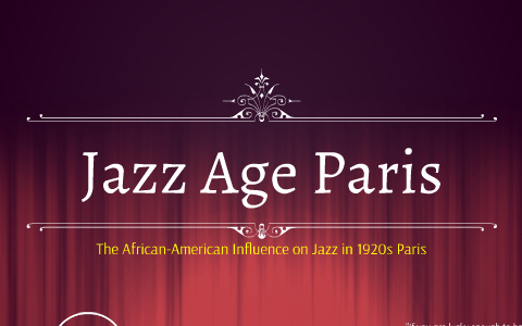 Jazz Age Paris By Molly B