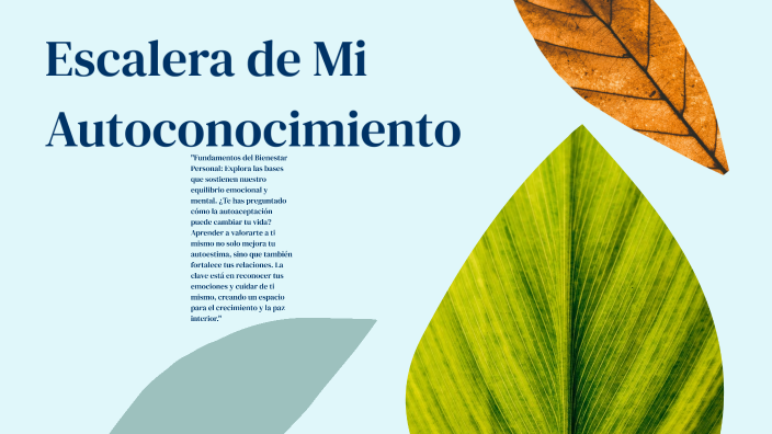 Escalera de Mi Autoconocimiento by Brayan Alejandro Gutierrez Medina on ...